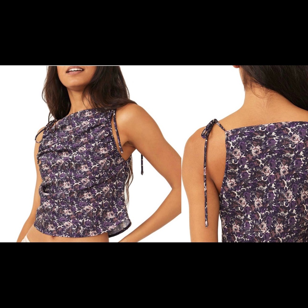 Free people nights in print top